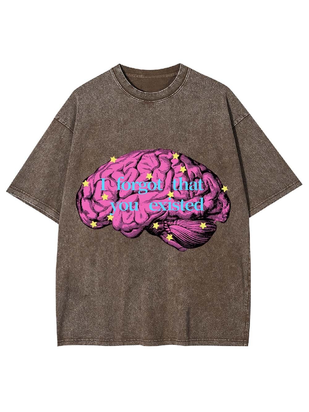 I Forgot That You Existed Washed Tshirt