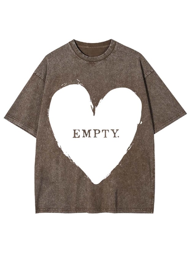 Empty Washed Tshirt