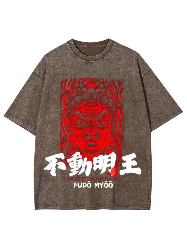 IMMOVABLE PROTECTOR WASHED TSHIRT