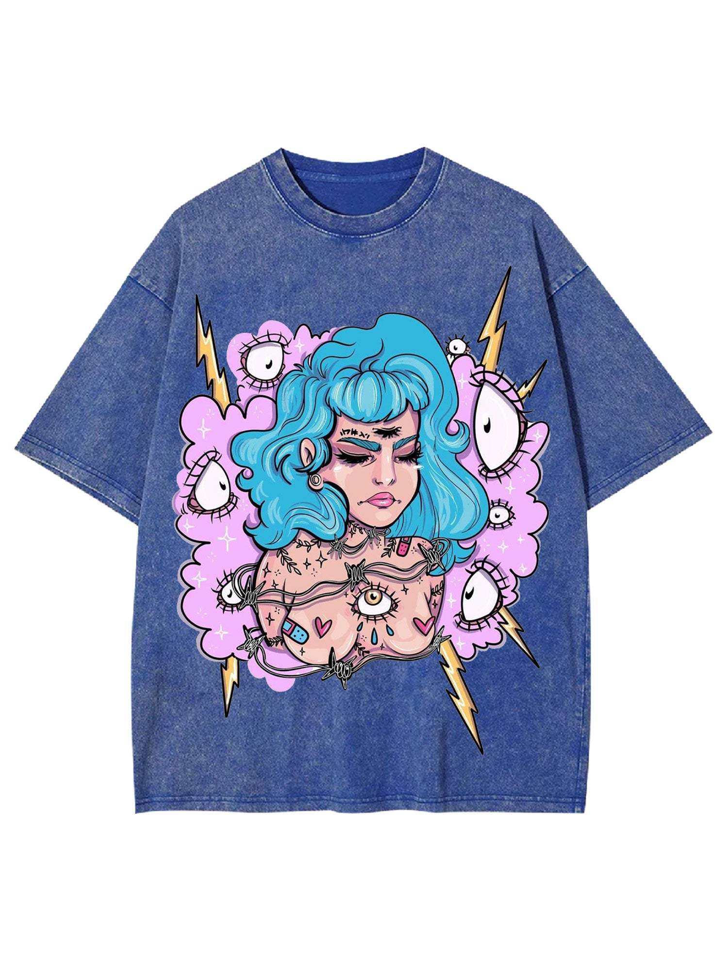 Being Gazed At Washed Tshirt