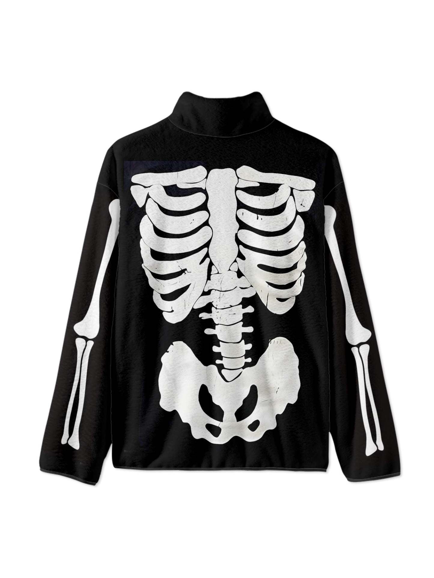 Skeleton Torso Fleece Jacket