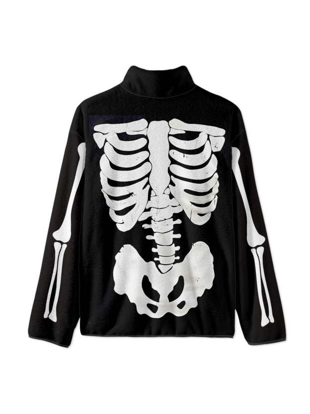 Skeleton Torso Fleece Jacket