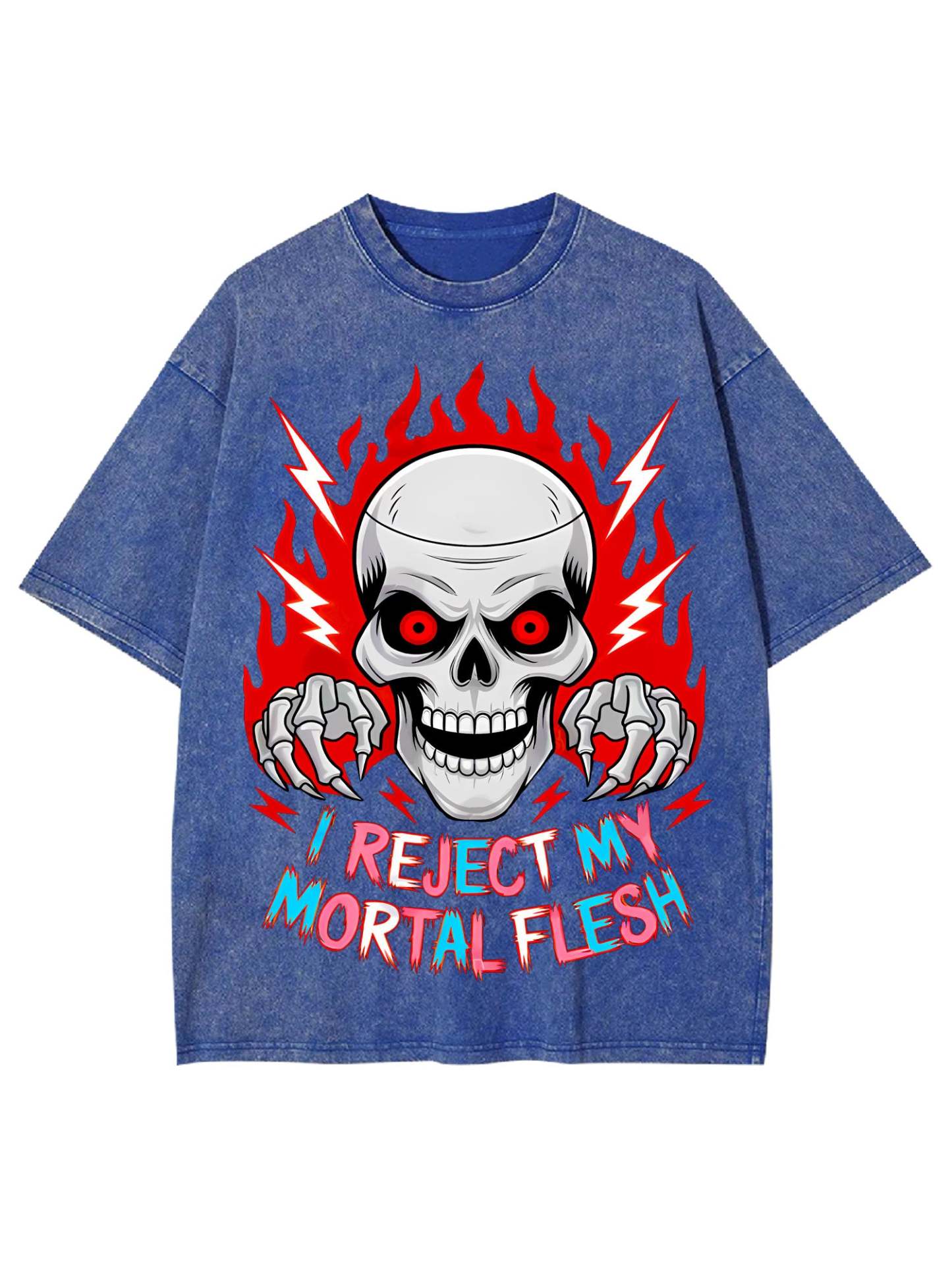 I Reject My Mortal Flesh Washed Tshirt