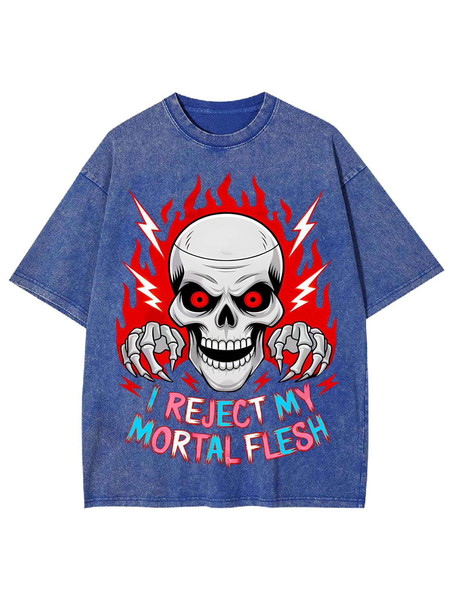 I Reject My Mortal Flesh Washed Tshirt