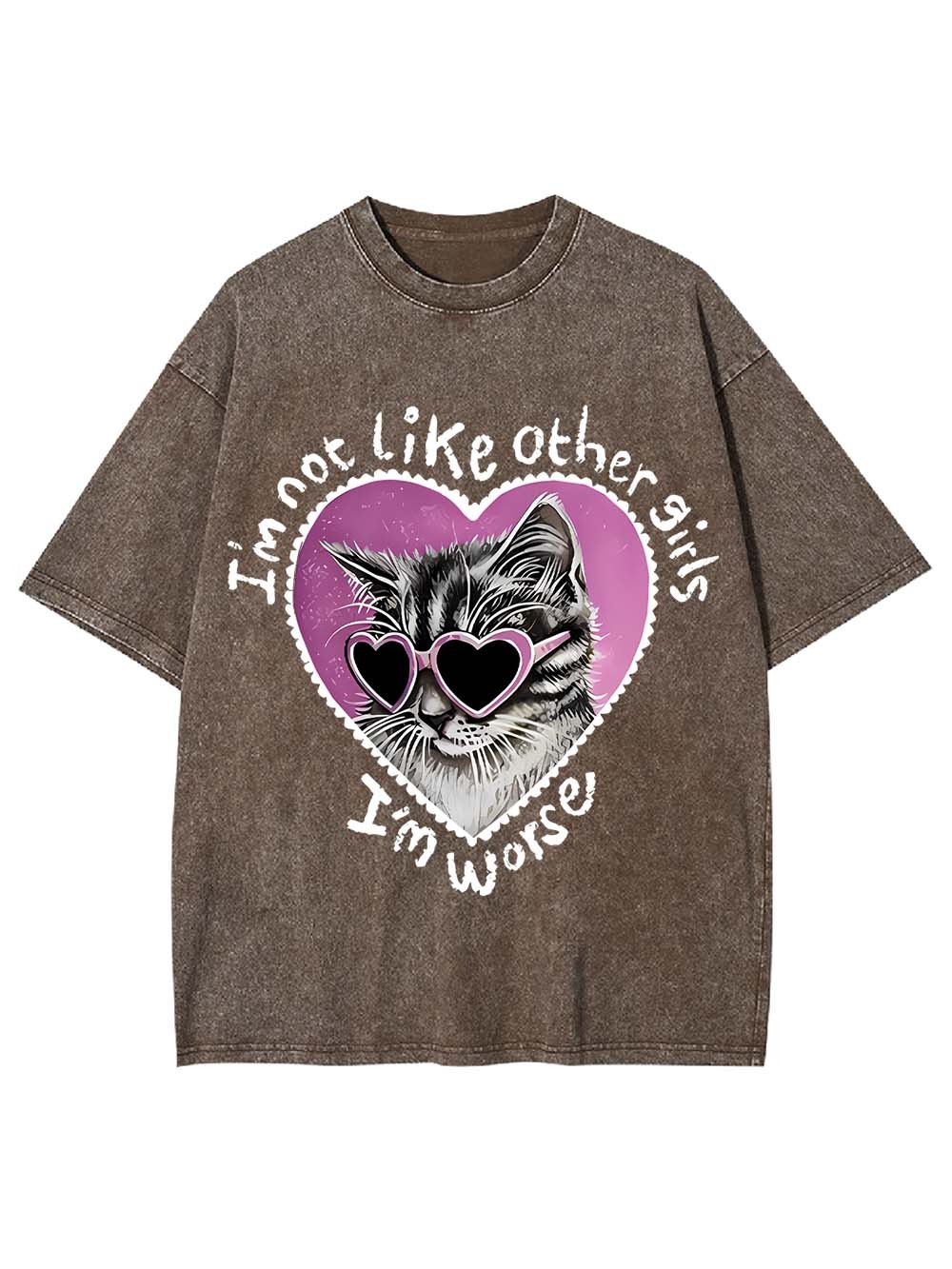 I'm Not Like Other Girls I'm Worse Washed Tshirt