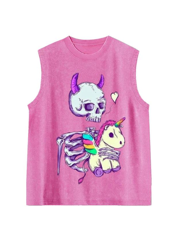 Dark Whimsy Washed Tank Top