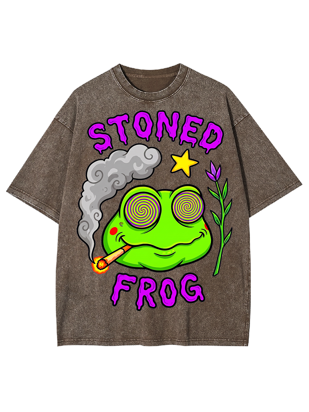 STONED FROG AAA WASHED TSHIRT