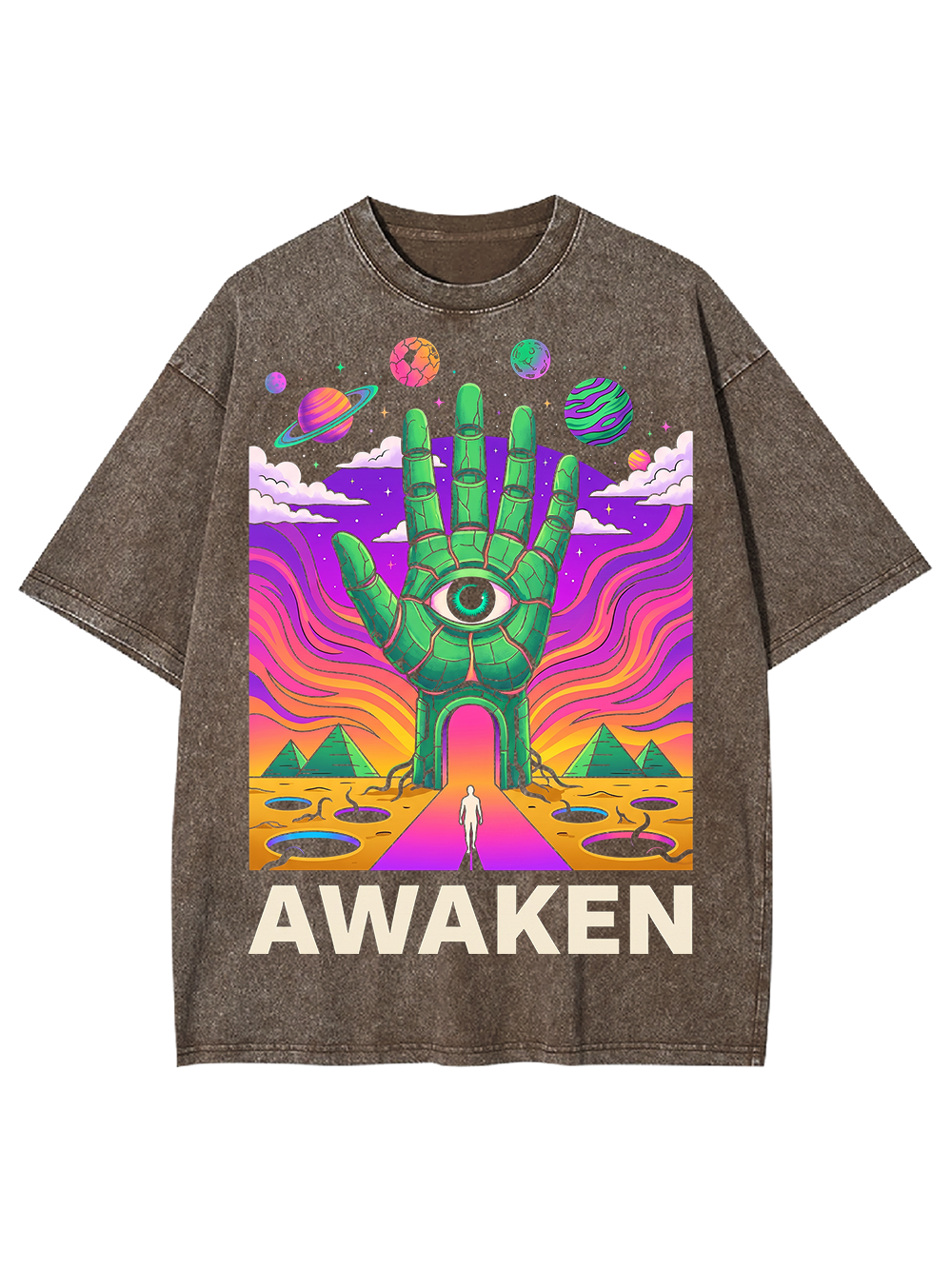 COSMIC AWAKENING AAA WASHED TSHIRT