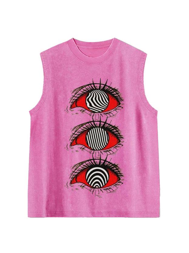 Hypnotic Gaze Washed Tank Top