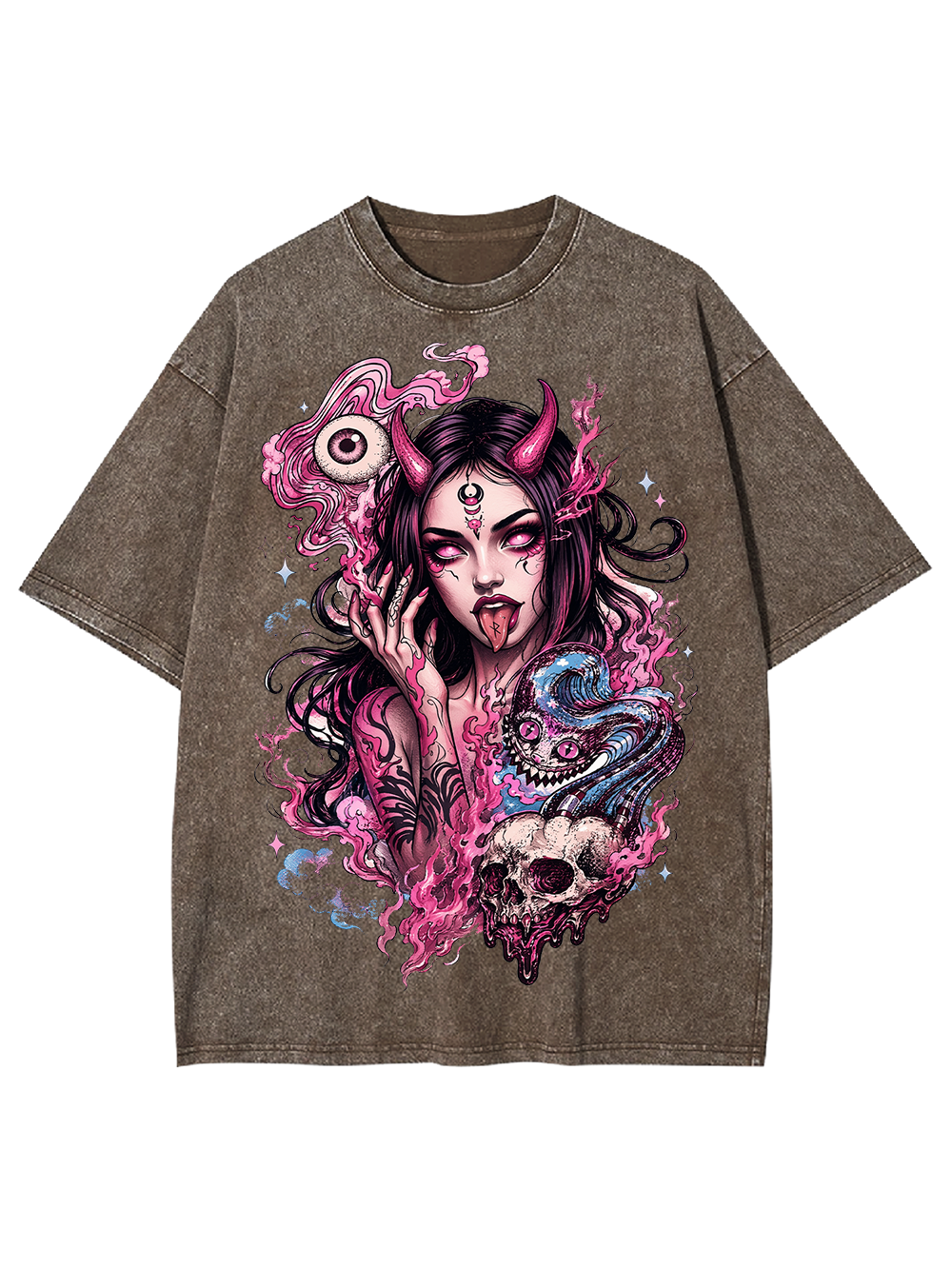DEMON MUSE AAA WASHED TSHIRT