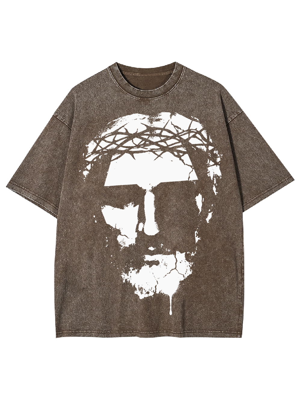 THORNED FACE AAA WASHED TSHIRT
