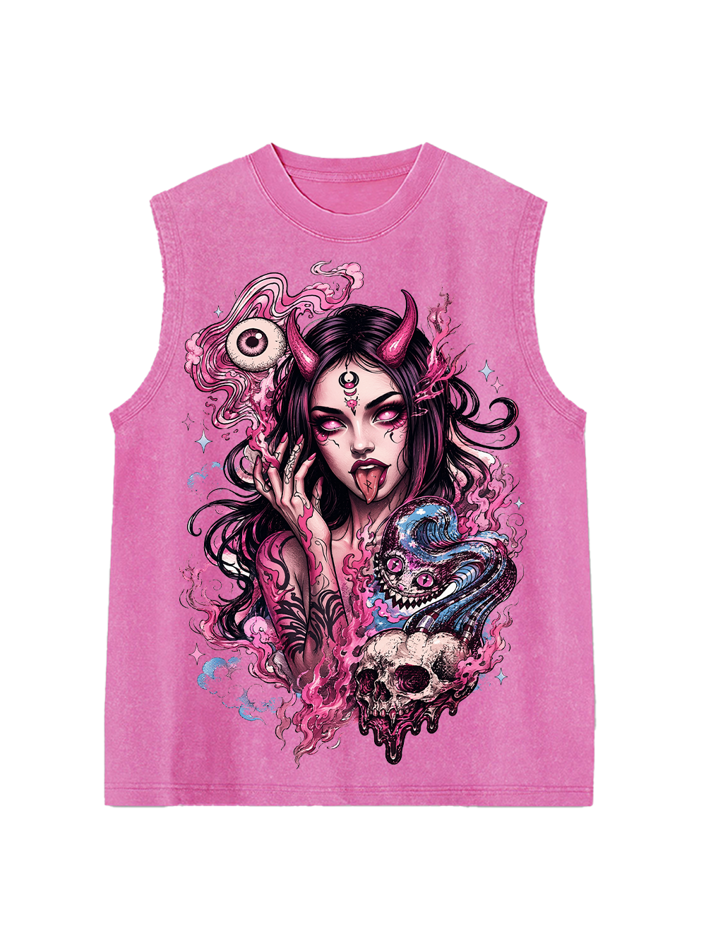 DEMON MUSE AAA WASHED TANK