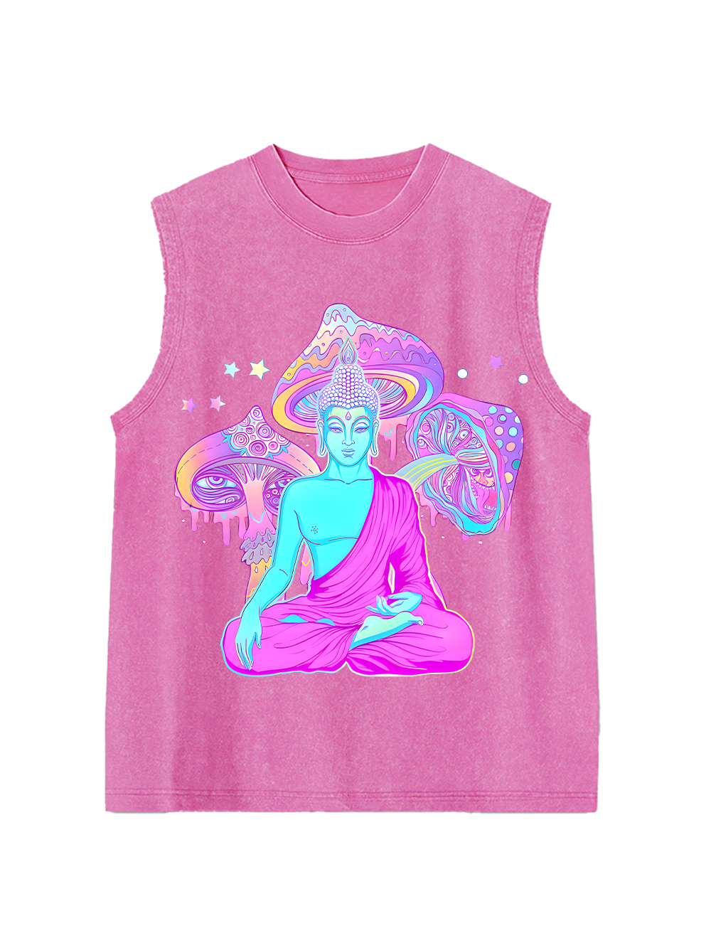 PSYCHEDELIC DEITY AAA WASHED TANK
