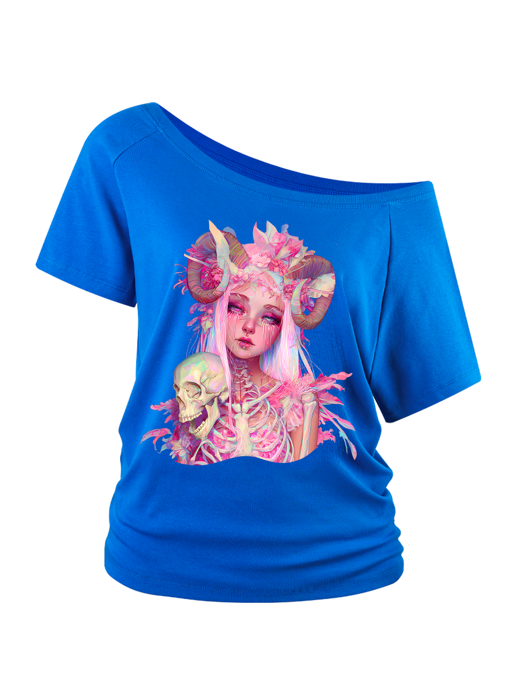 ETHEREAL GOTHIC BEAUTY OFF SHOULDER TSHIRT
