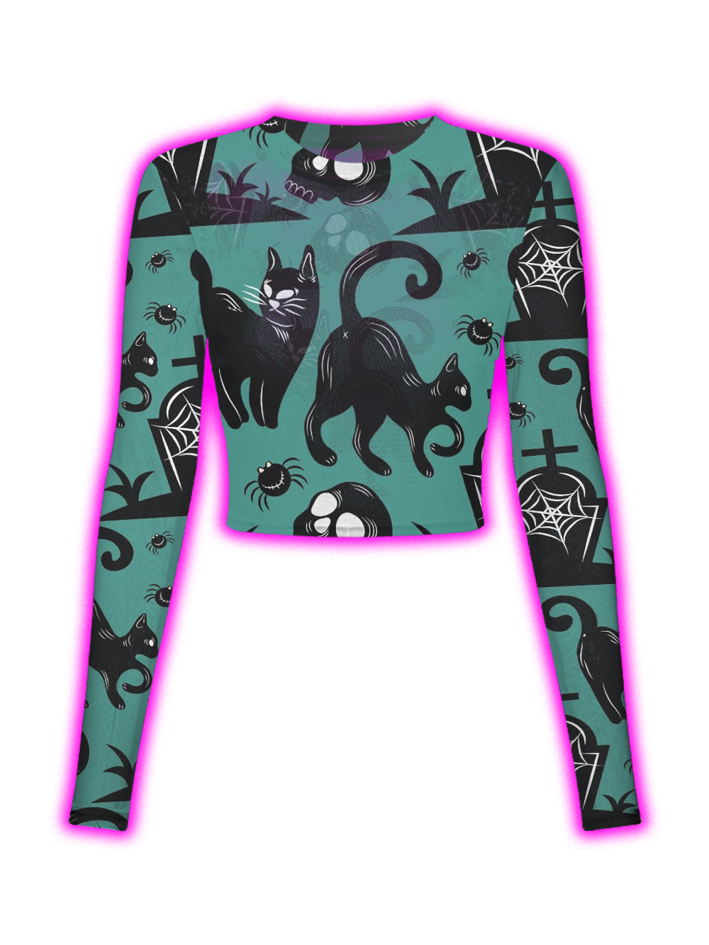 GRAVE CATS MESH TOP