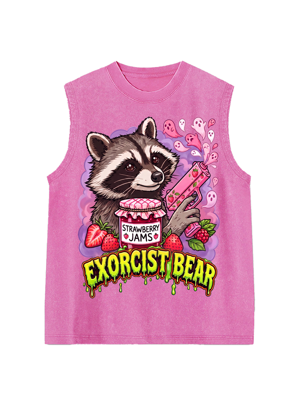EXORCIST BEAR WASHED TANK