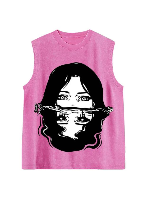 Reflection Duality Washed Tank Top