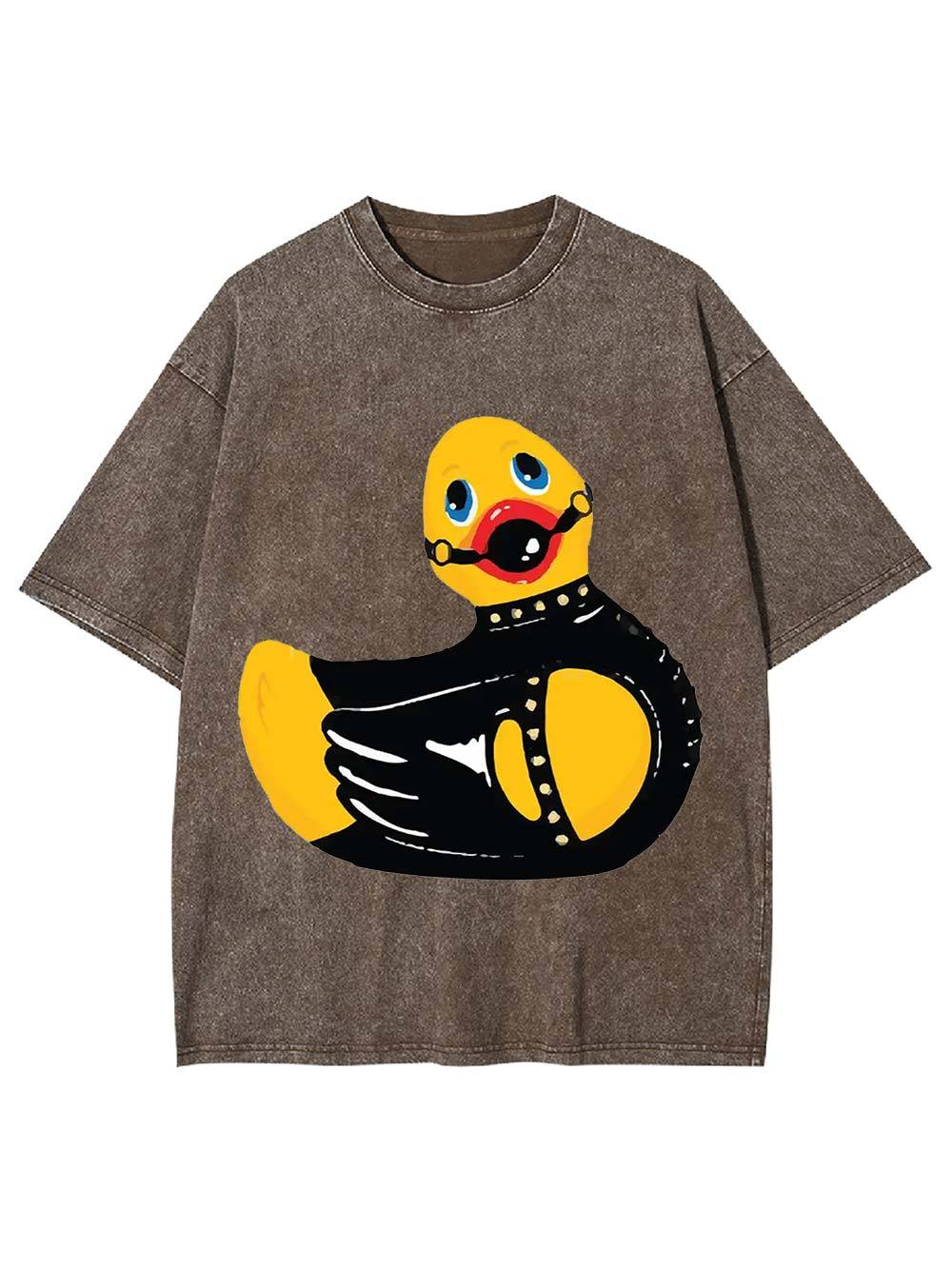 Rubber Duck Gone Rogue Washed Tshirt