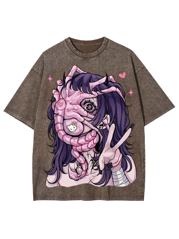 TWISTED WASHED TSHIRT