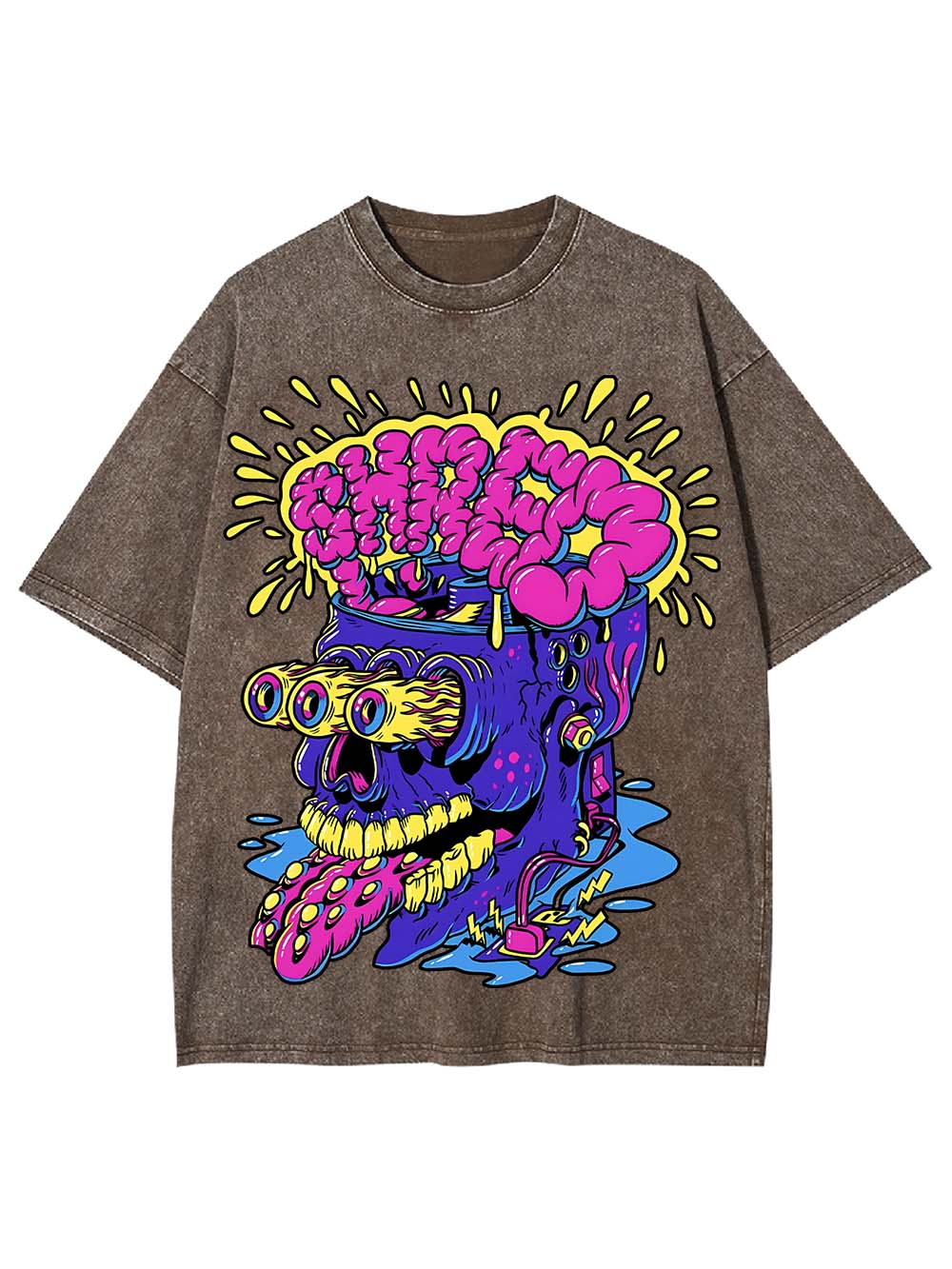 BRAIN EXPLOSION WASHED TSHIRT