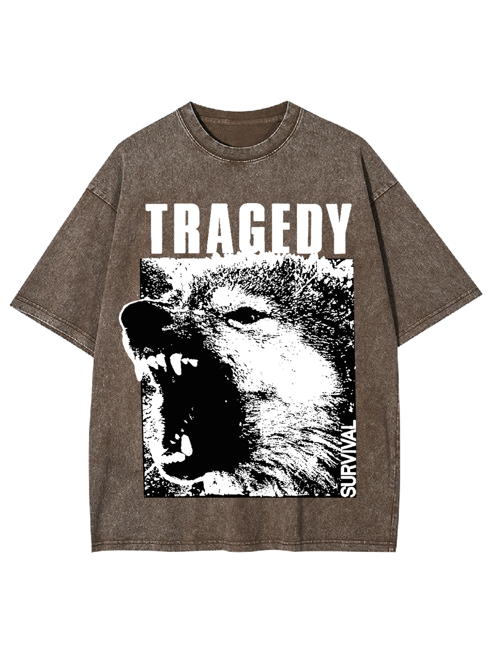 Tragedy Survival Washed Tshirt