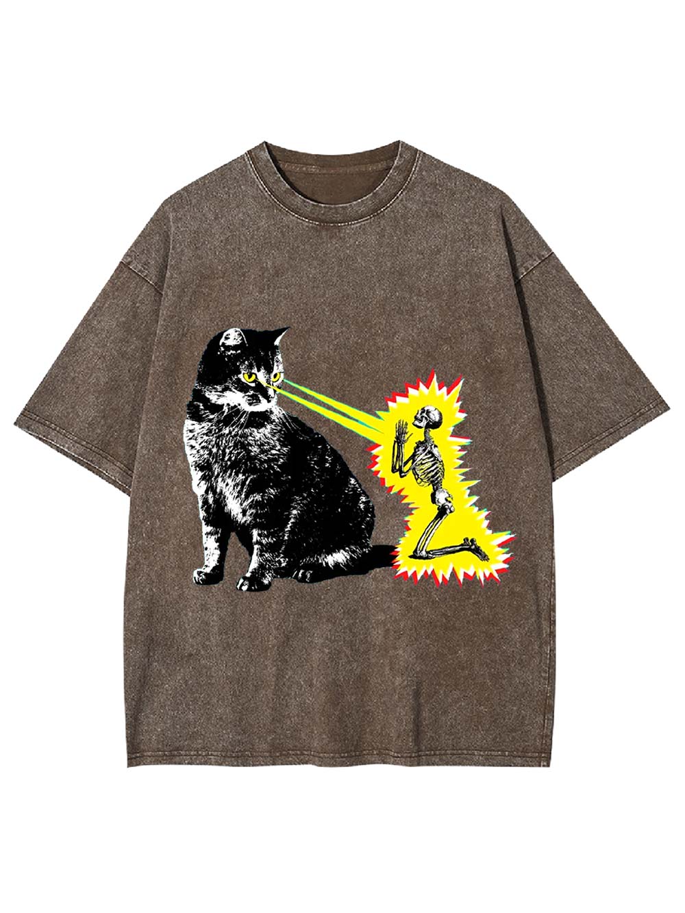 Feline Power Washed Tshirt