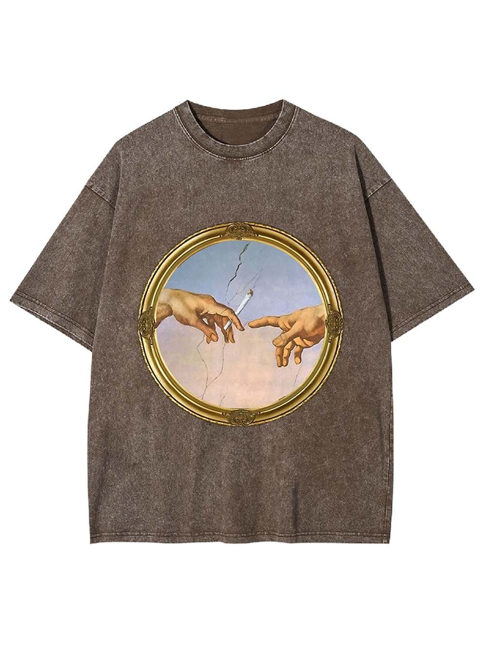 The Smoking Creation Washed Tshirt