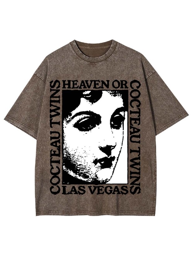 Heaven or Las Vegas Washed Tshirt