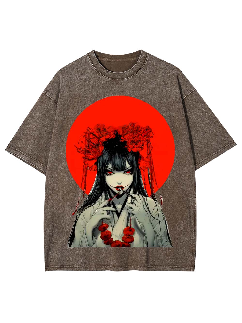 Crimson Enchantress Washed Tshirt