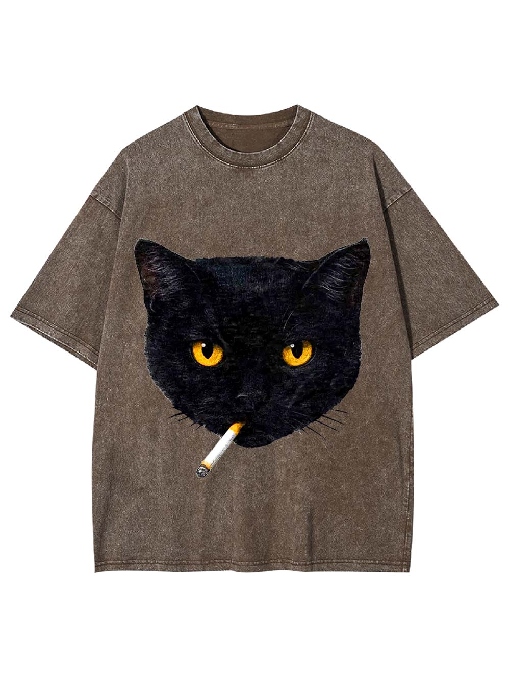 Feline Rebel Washed Tshirt