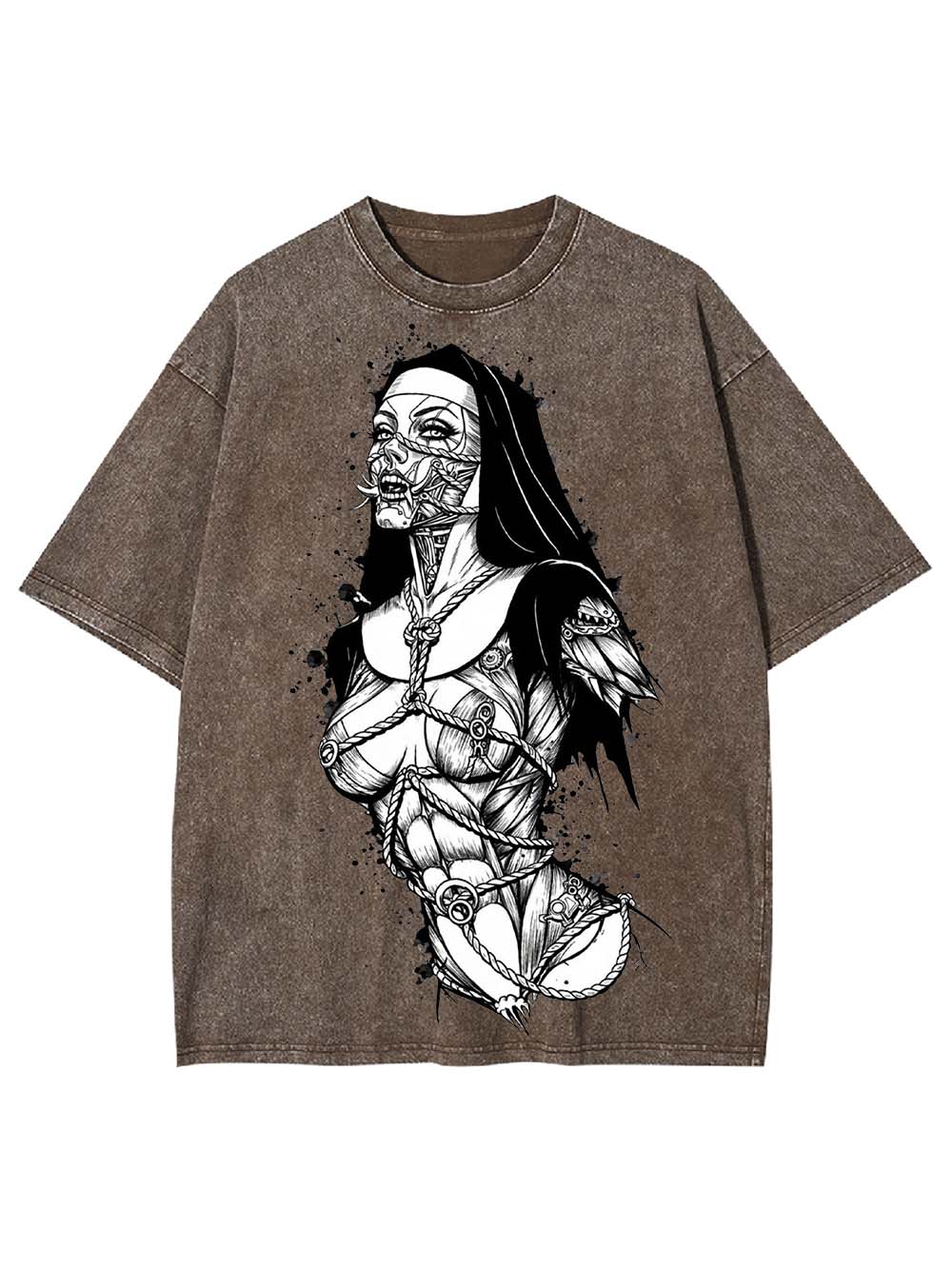 BOUND AND BROKEN WASHED TSHIRT