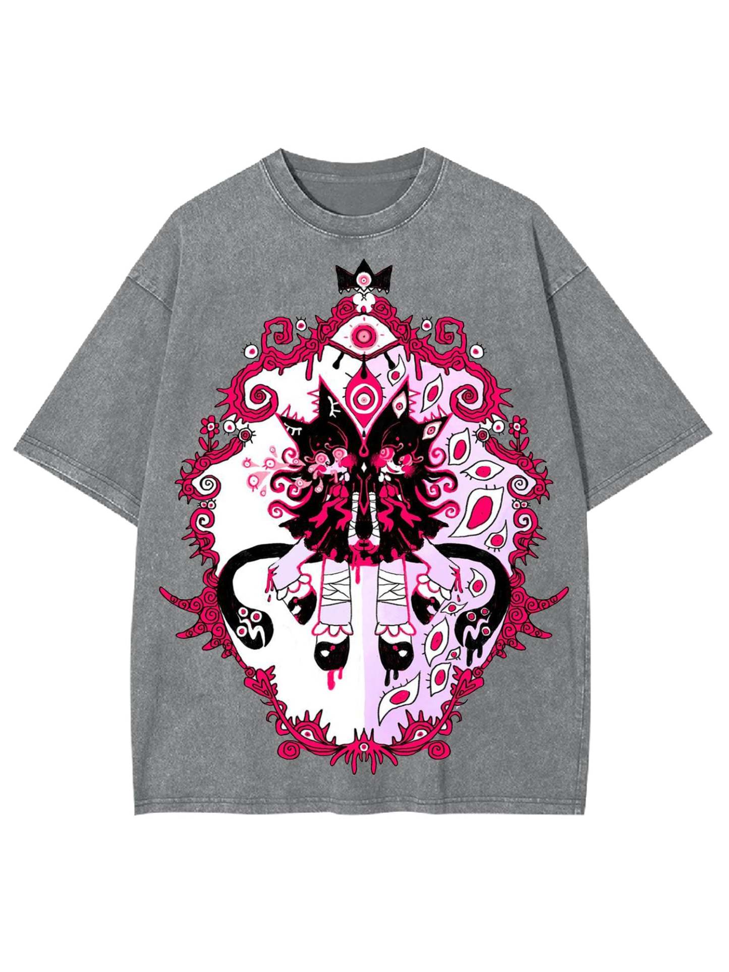 Twin Girls Washed Tshirt