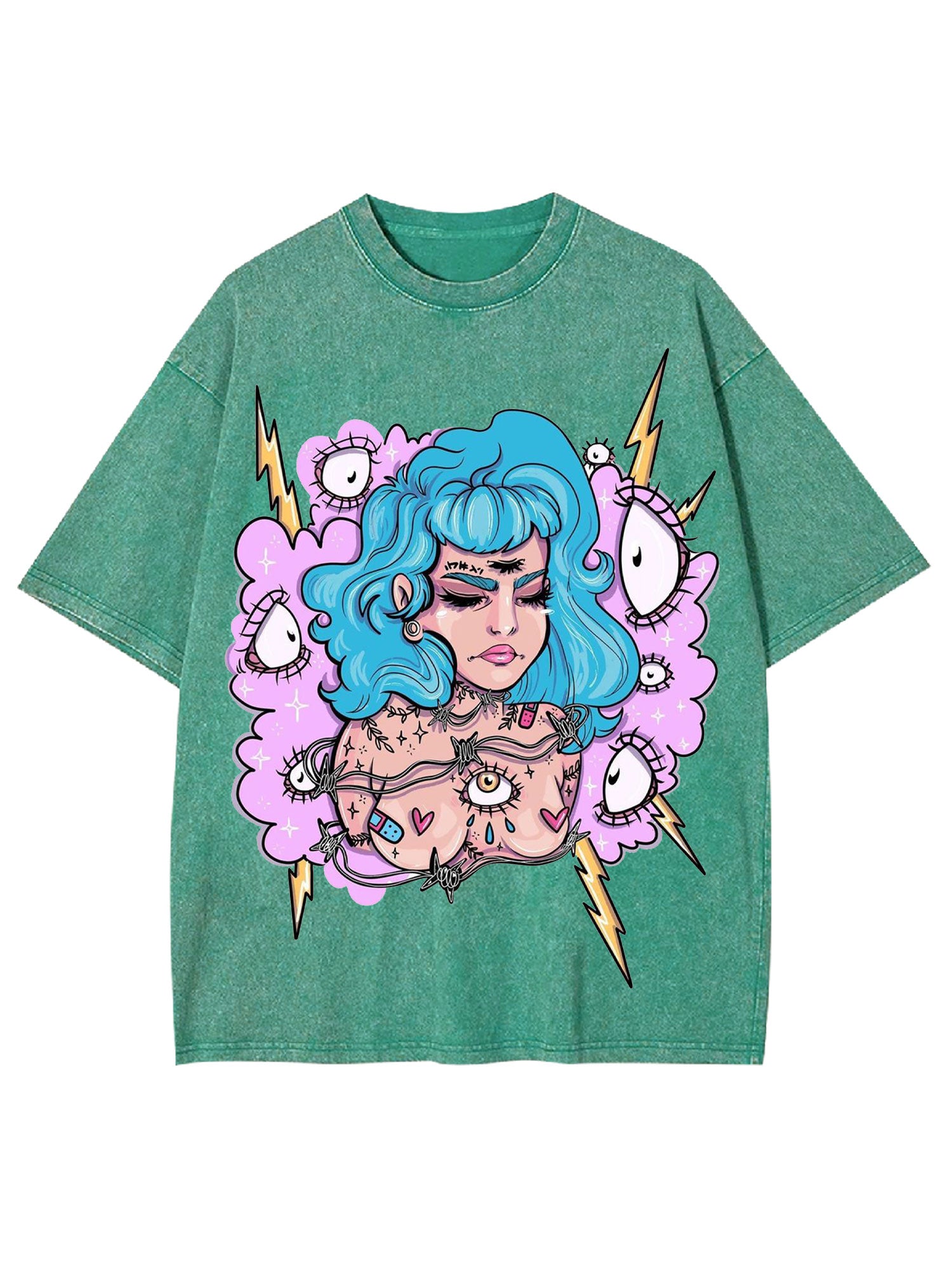 Being Gazed At Washed Tshirt