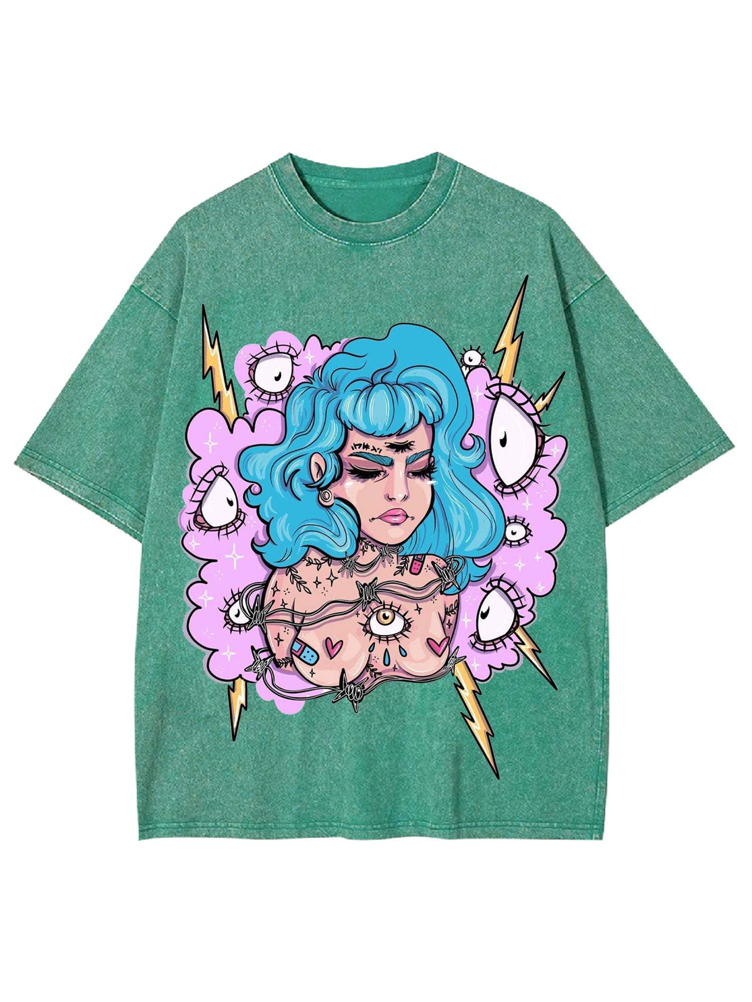 Being Gazed At Washed Tshirt