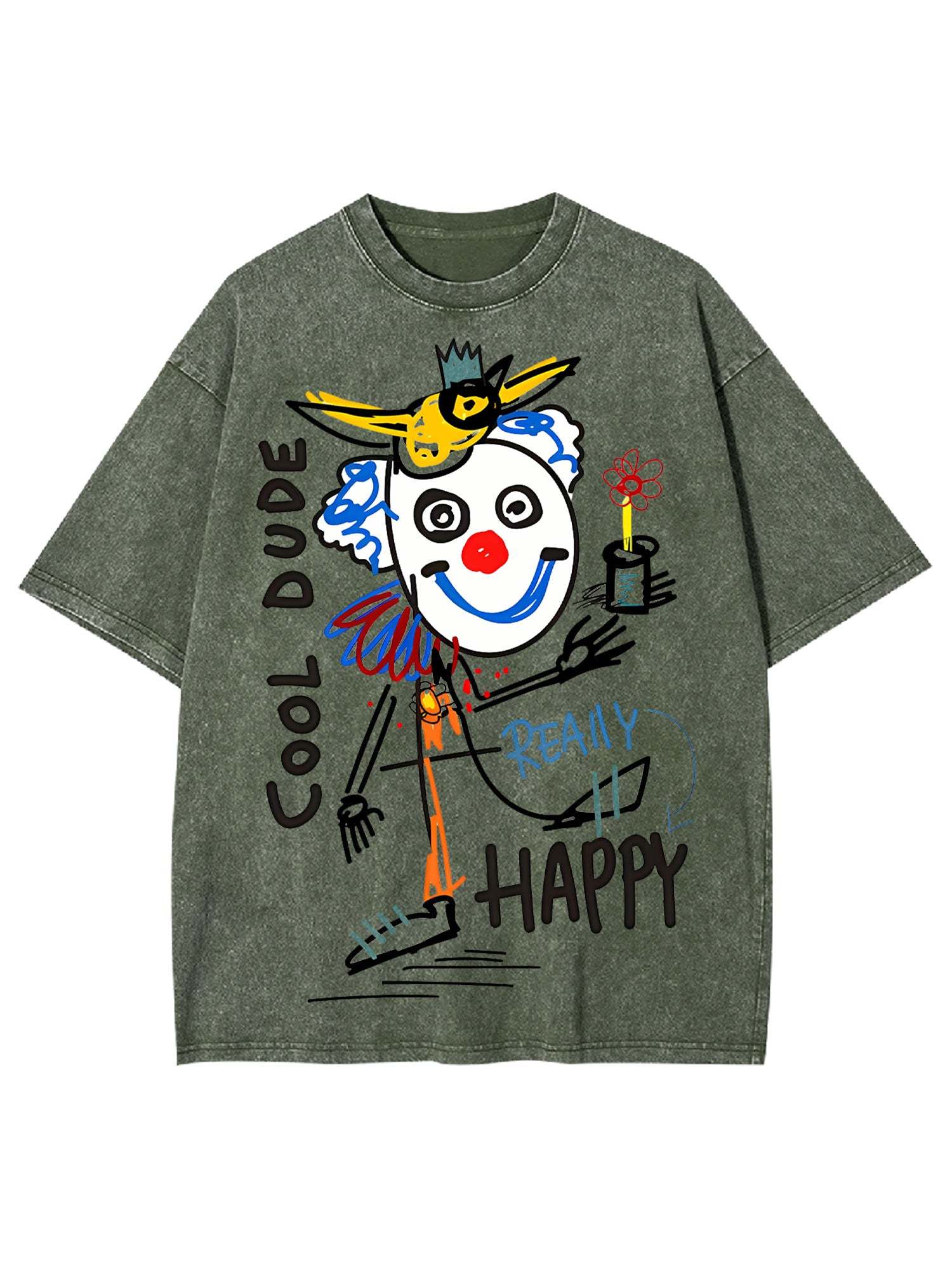 Cool Dude Washed Tshirt