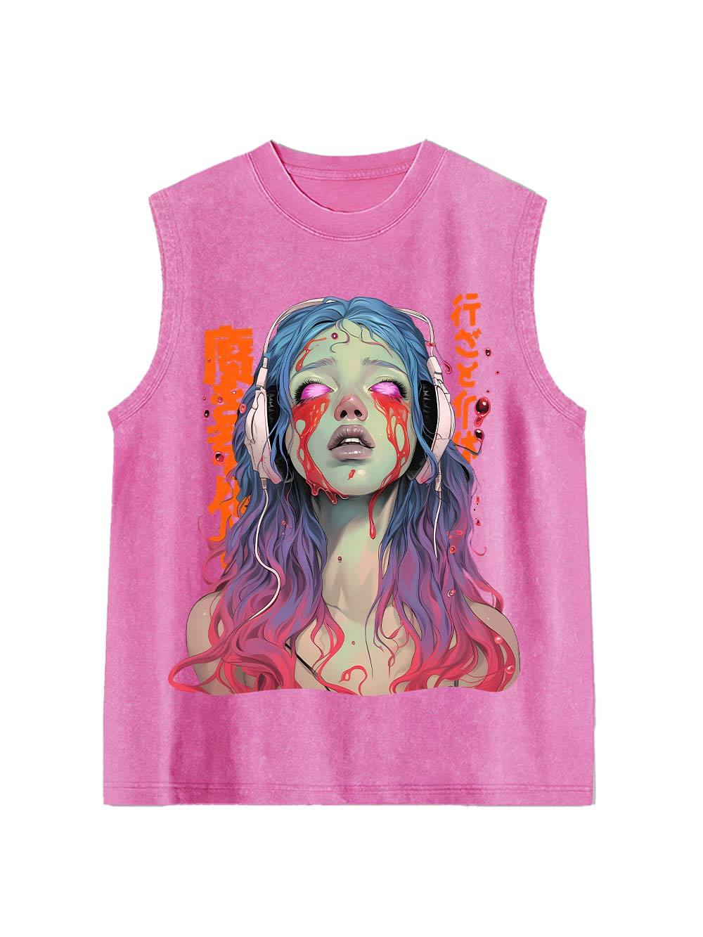 Ghost Song Washed Tank Top