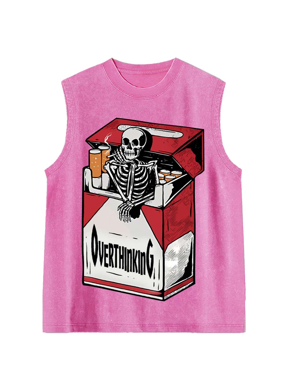 Overthinking Washed Tank Top