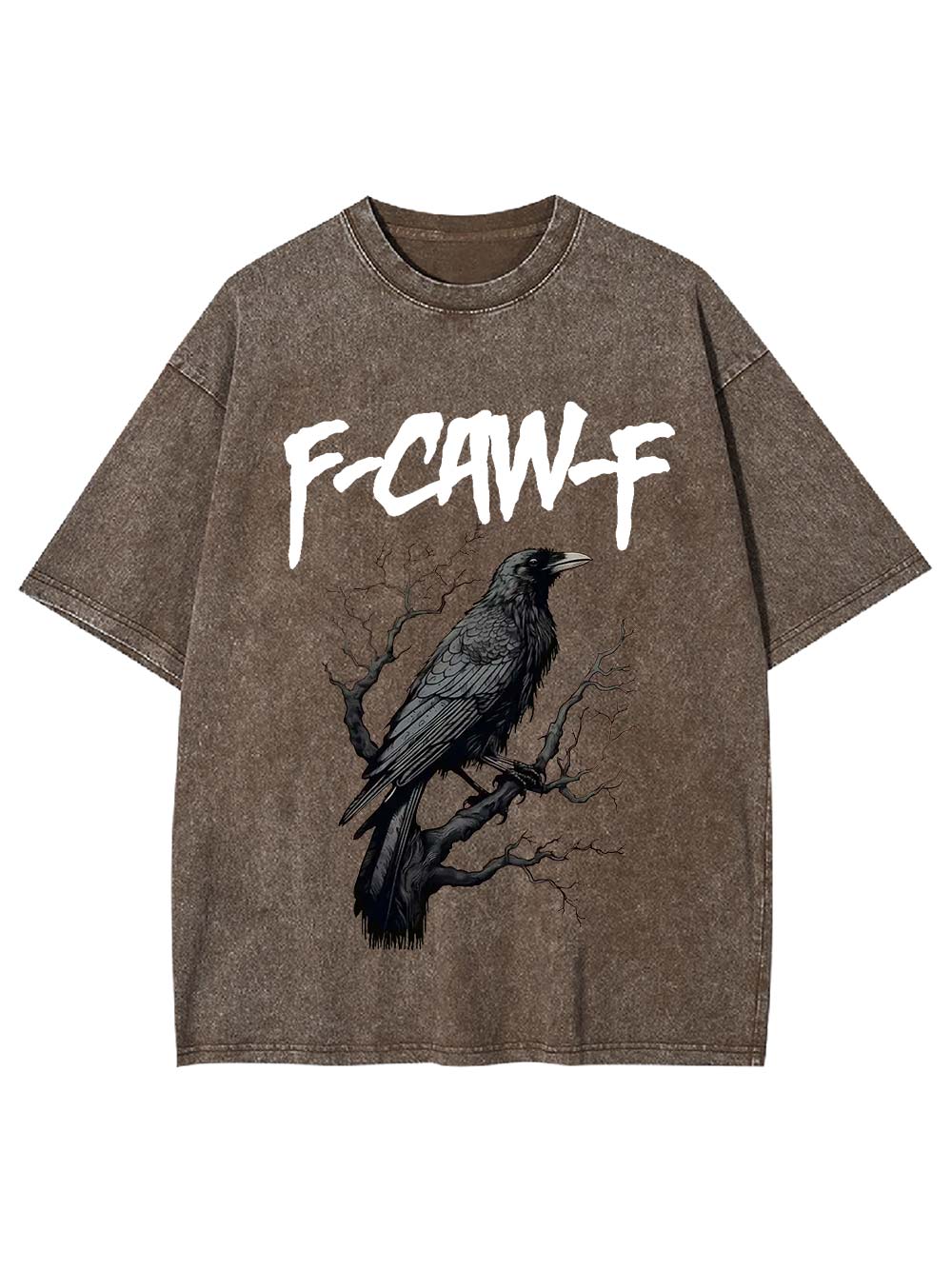 F-Caw-F Washed Tshirt