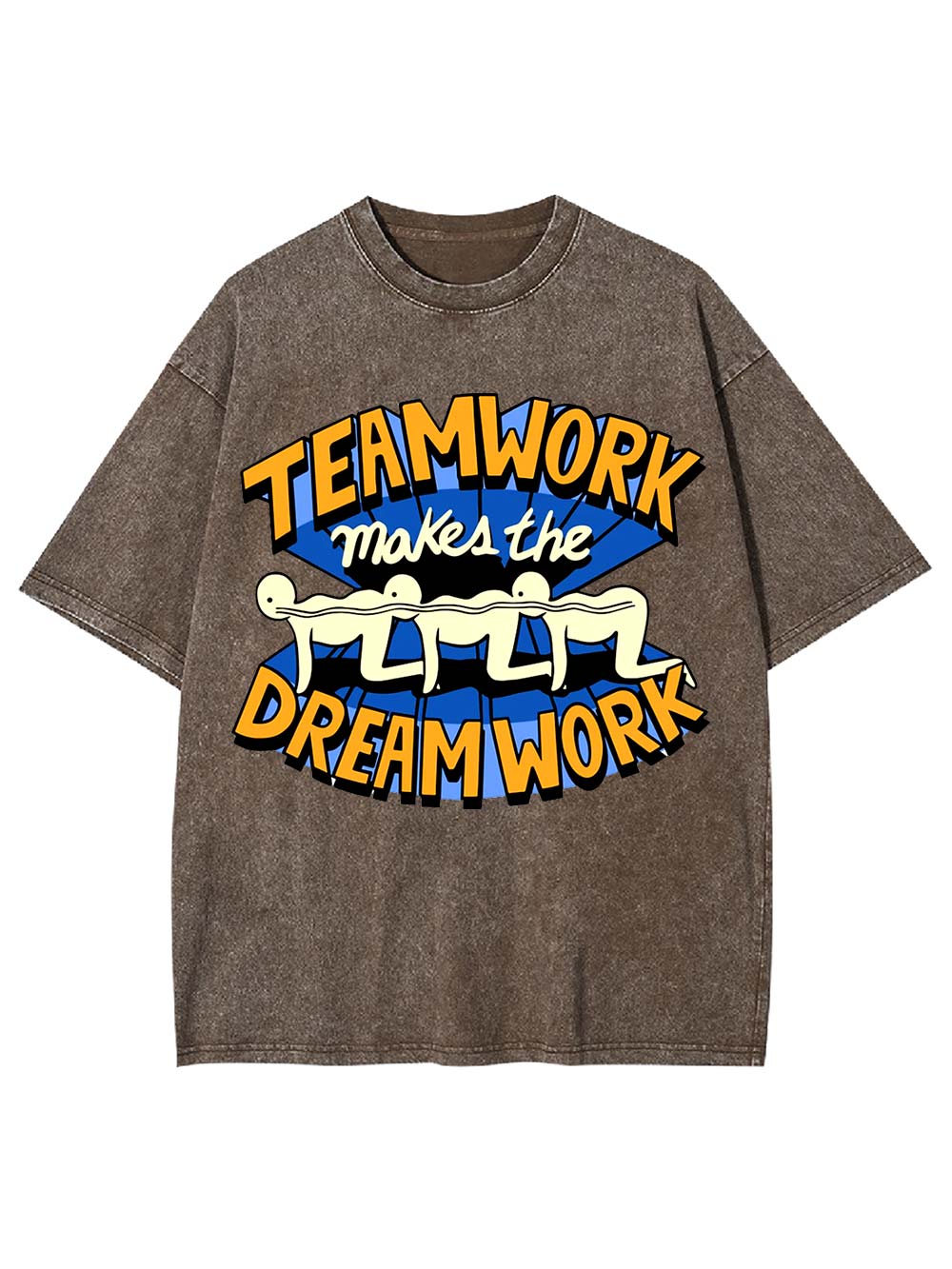 Teamwork Makes the Dream Work Washed Tshirt