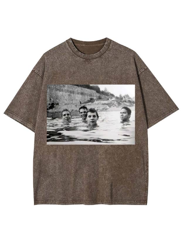 Floating in Time Washed Tshirt