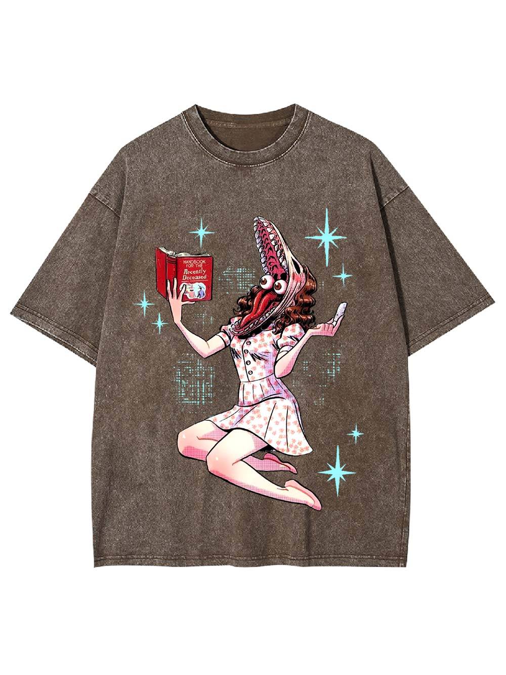 Guide to the Recently Deceased Washed Tshirt