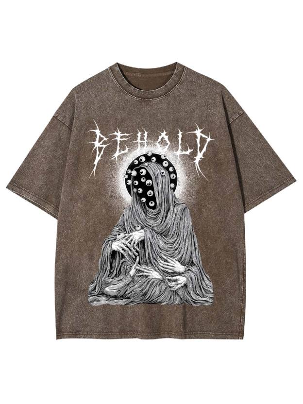 Behold the All-Seeing Washed Tshirt