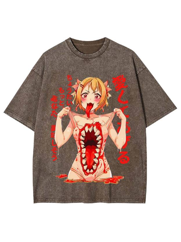 Love Devours All Washed Tshirt