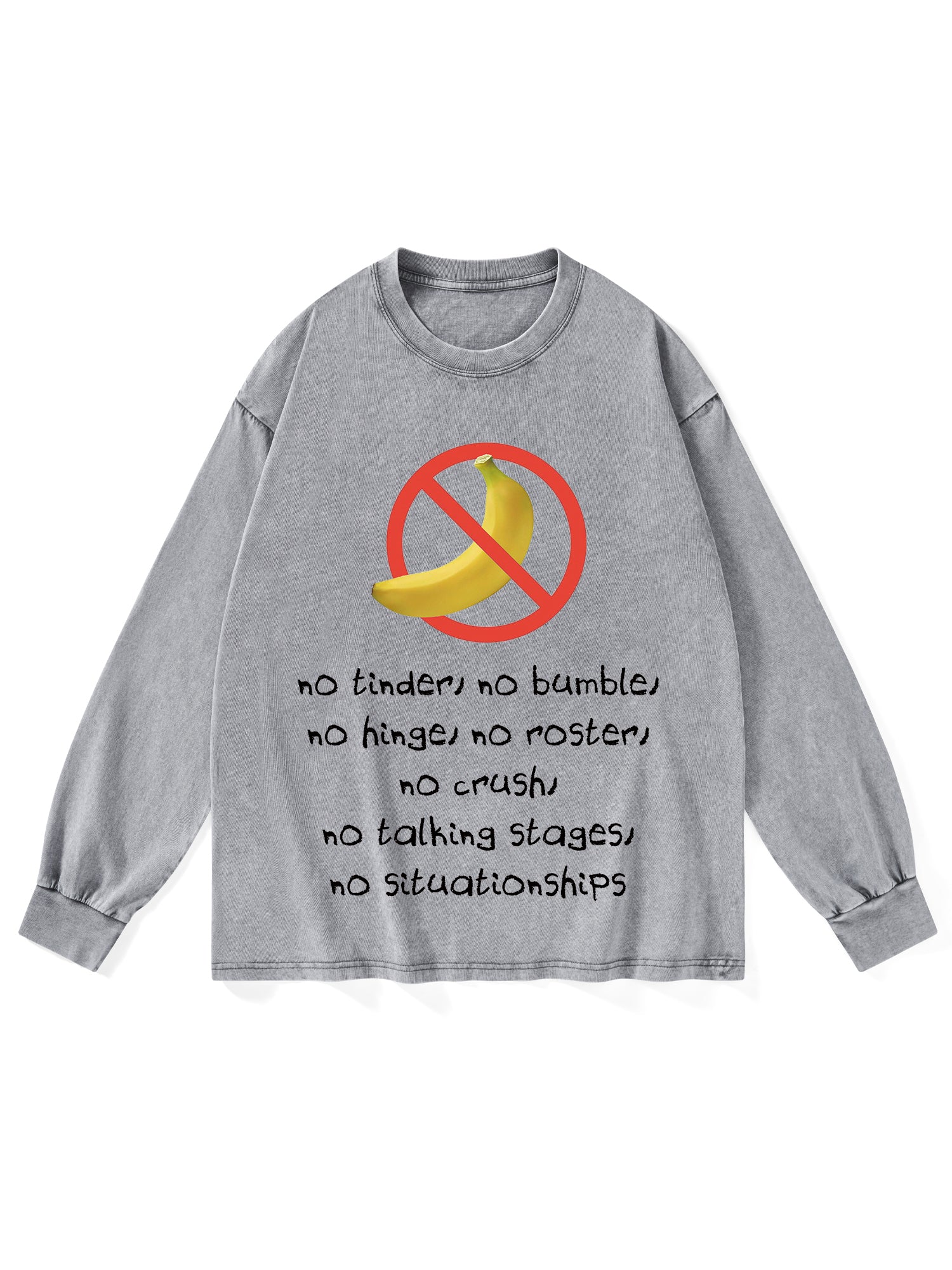 BOYSOBER WASHED LONG-SLEEVE TSHIRT