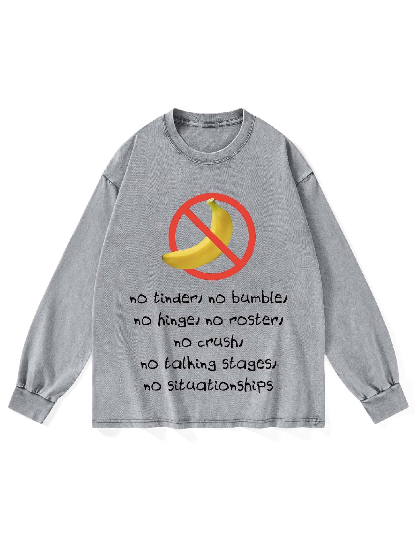 BOYSOBER WASHED LONG-SLEEVE TSHIRT