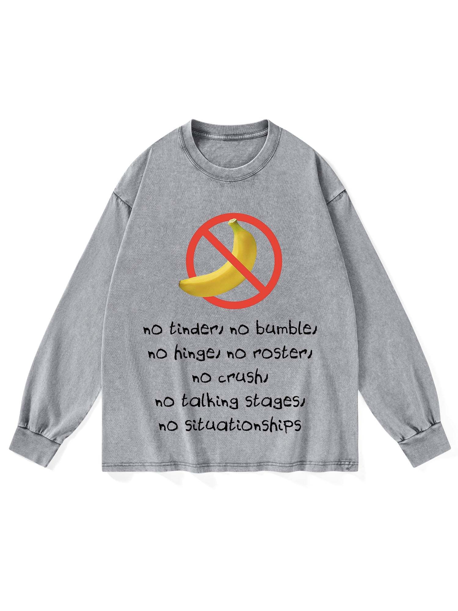 BOYSOBER WASHED LONG-SLEEVE TSHIRT