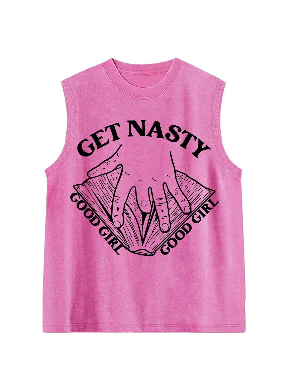 Get Nasty Good Girl Washed Tank Top
