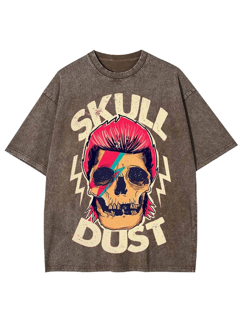 Skull Dust Washed Tshirt