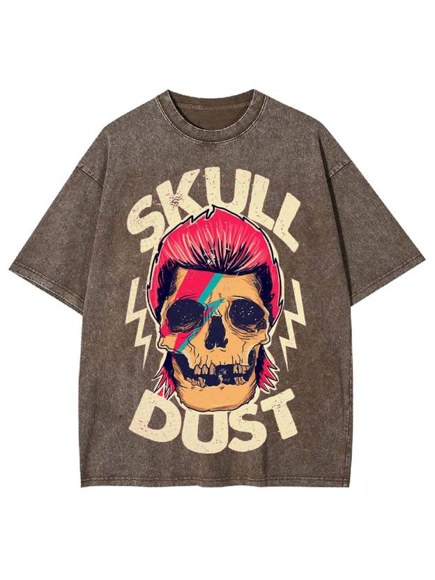 Skull Dust Washed Tshirt