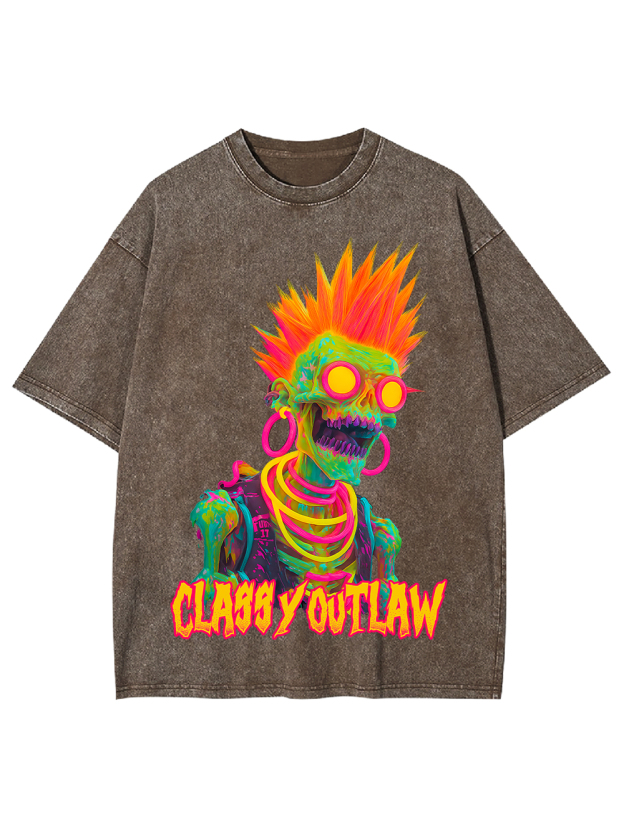 Classy Outlaw Washed Tshirt